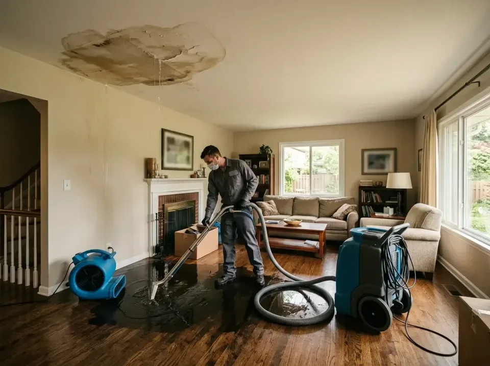 attic-pipe-burst-ceiling-drip-008 — frequently asked questions, Water Damage Restoration & Carpet Care in Weatherford, TX
